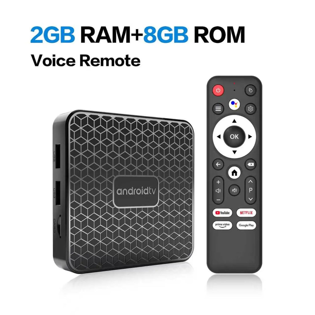 T1 MINI TV Box Android 14 RK3518 Quad Core Dual WiFi 2.4G/5G HD