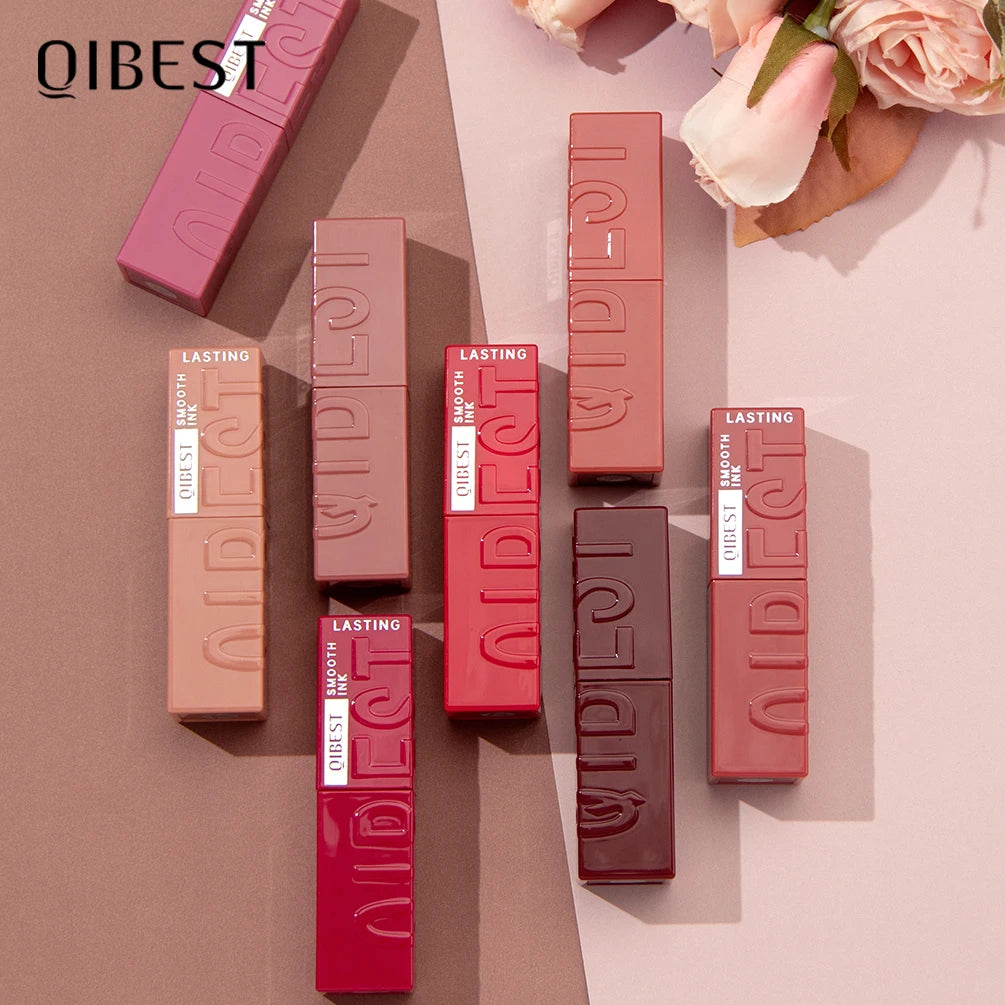 QIBEST Watery Gloss Lip Glaze Moisturizing Long Lasting