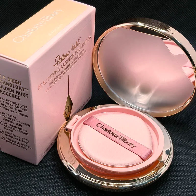 Hot CT Pink Two-tone Blush Lasting Beauty Makeup Diamond Gold