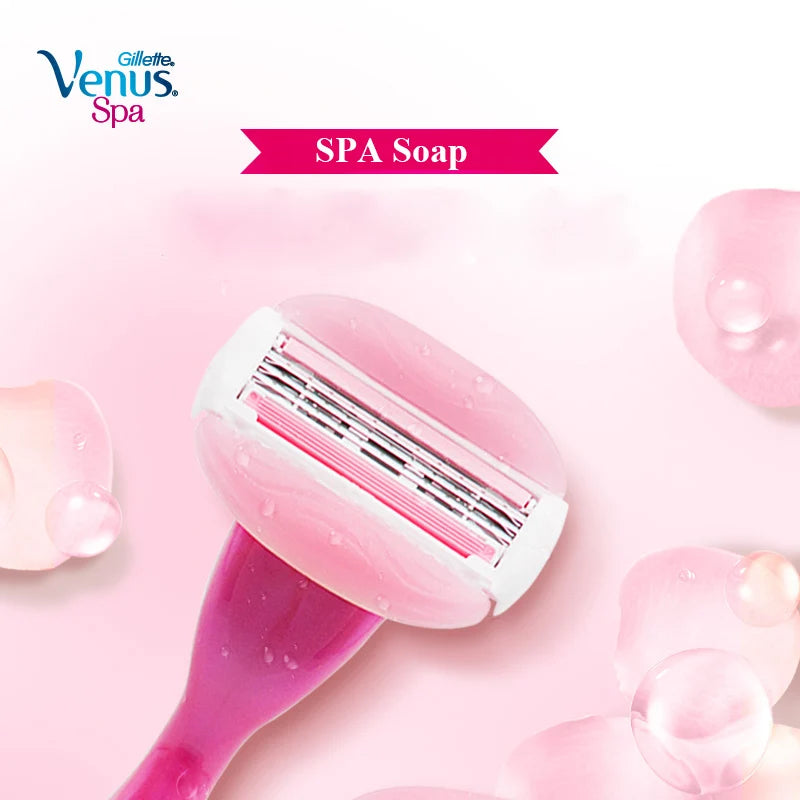 Gillette Venus ComfortGlide Womens Razor Blade Refills 3 Layers with Soap