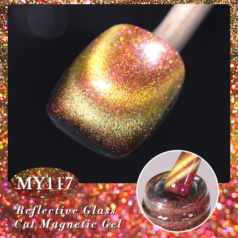 BORN PRETTY 117 Colors Cat Magnetic Gel Nail Polish 10ml