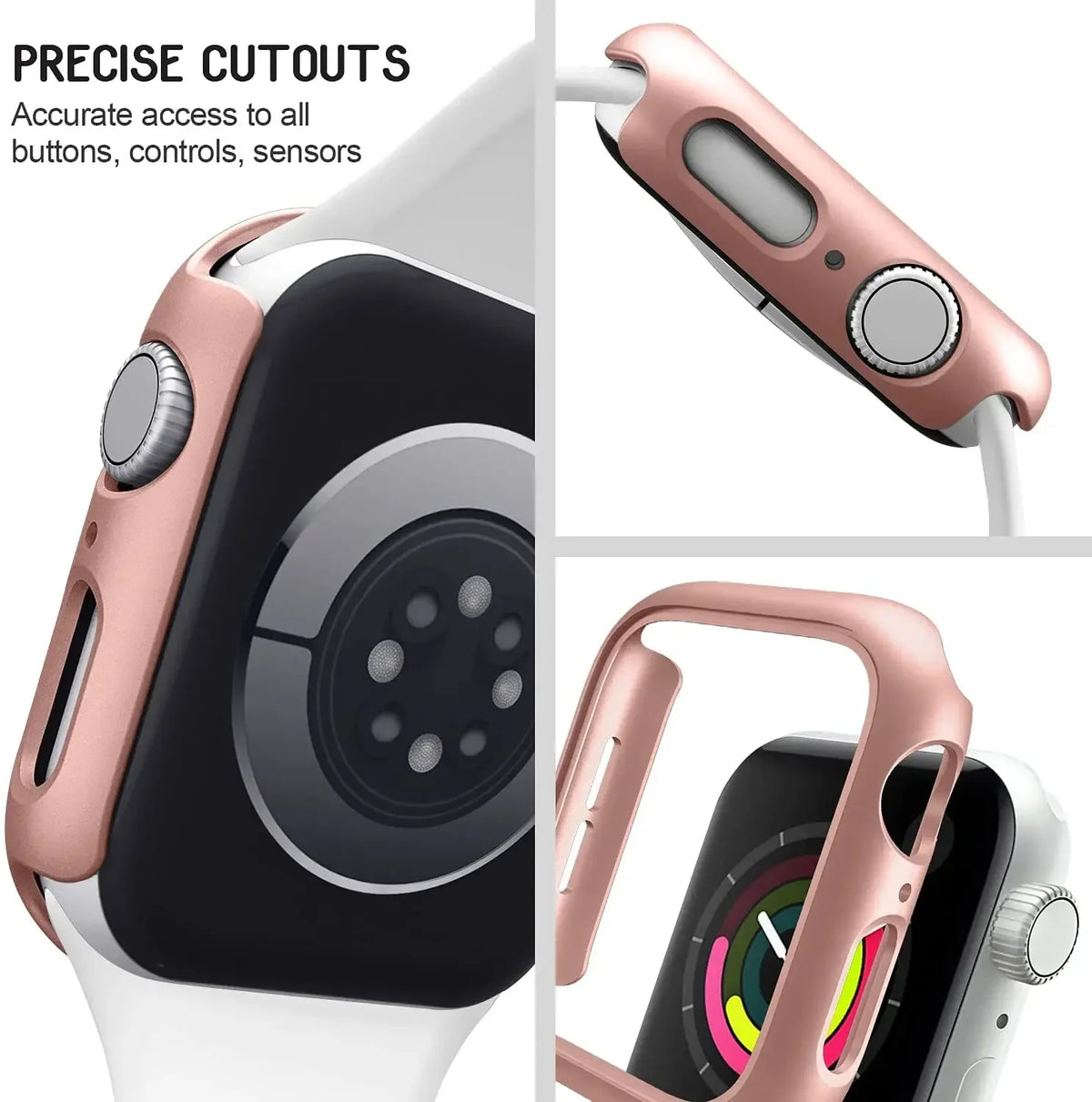 Cover for Apple Watch Case 45mm 41mm 44mm 40mm 42mm 38mm 46 49 mm,  iWatch Series 8 7 SE 6 5 4 3 9