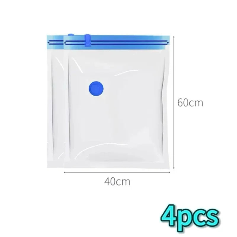 Thickened Vacuum Compression Bag Transparent Quilt Vacuum Bag Storage Bag Household Clothing Storage and Sorting Bag