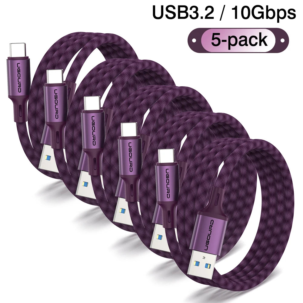 UGOURD USB 3.2 Gen2 10Gbps Data Sync 60W