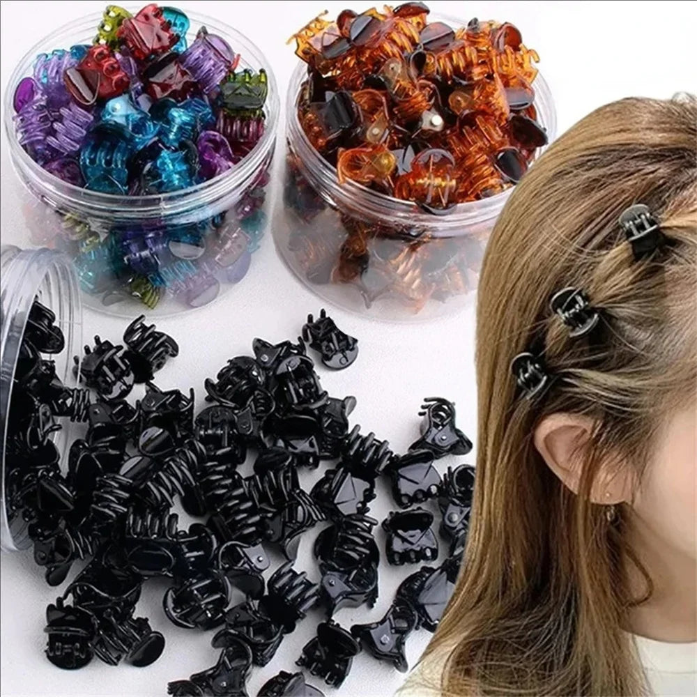 10-60pcs/pack Hair Claw Clips for Women Girls Accessories