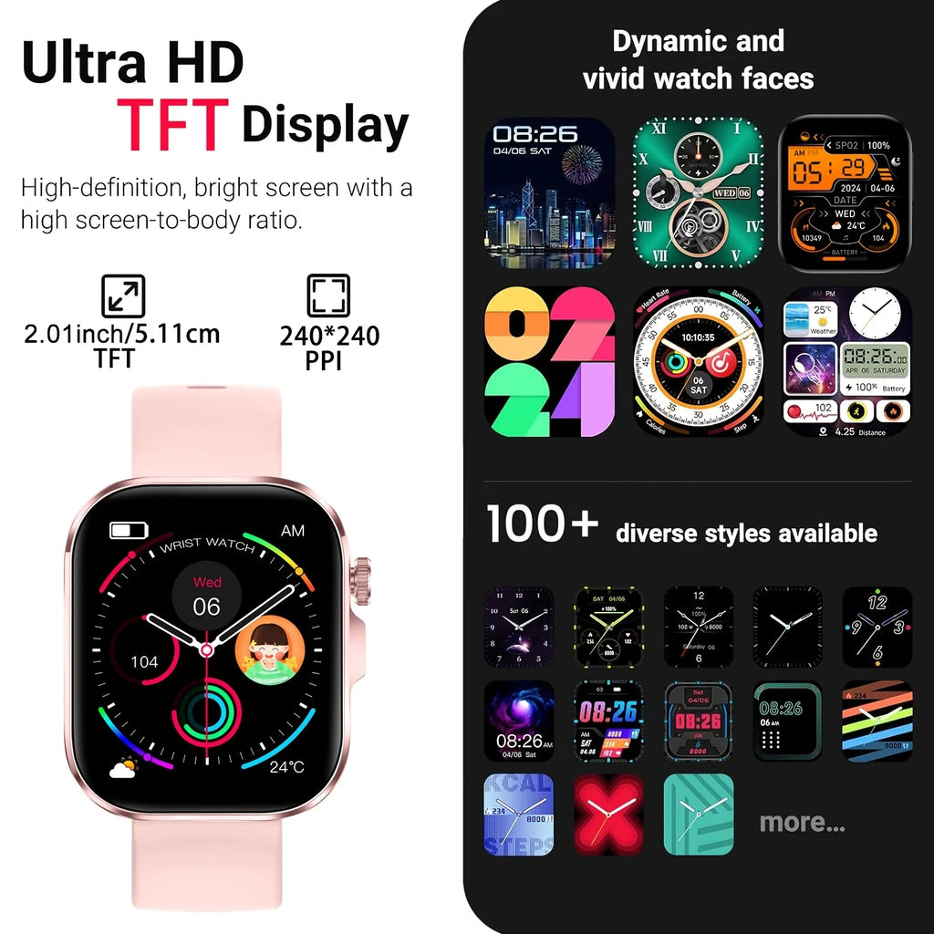 2026 New HD Full-Touch Smartwatch for Men and Women