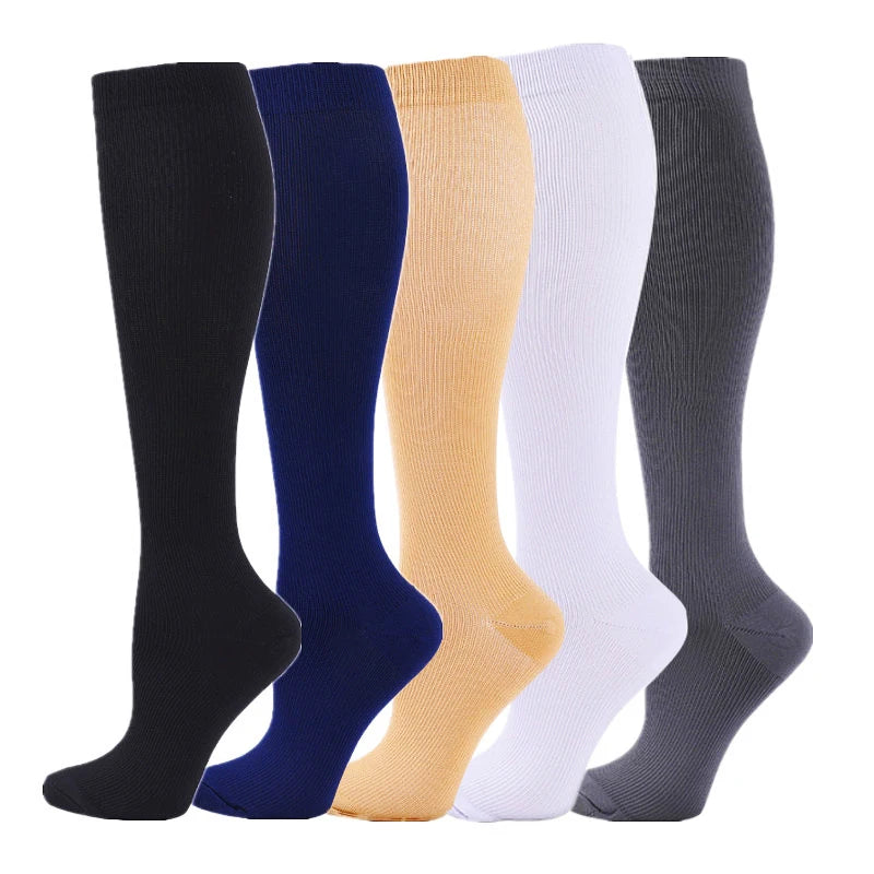 5 Pairs Compression Socks Women Medical Varicose Socks
