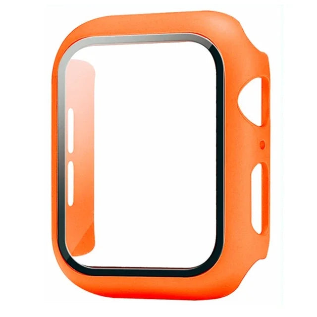 Glass+Cover For Apple Watch case 10 9 8 7 6 SE 5 iWatch Accessorie