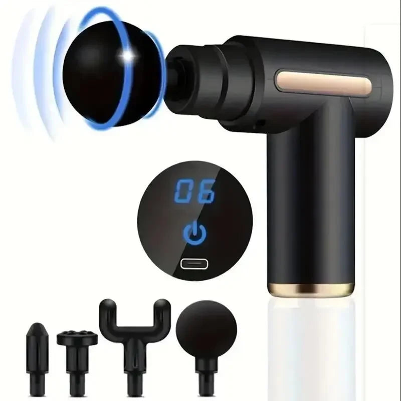 99 Level Massage Gun Deep Body Massager For Muscle Body Neck Massager Electric Fitness Equipment Noise Reduction Male Female