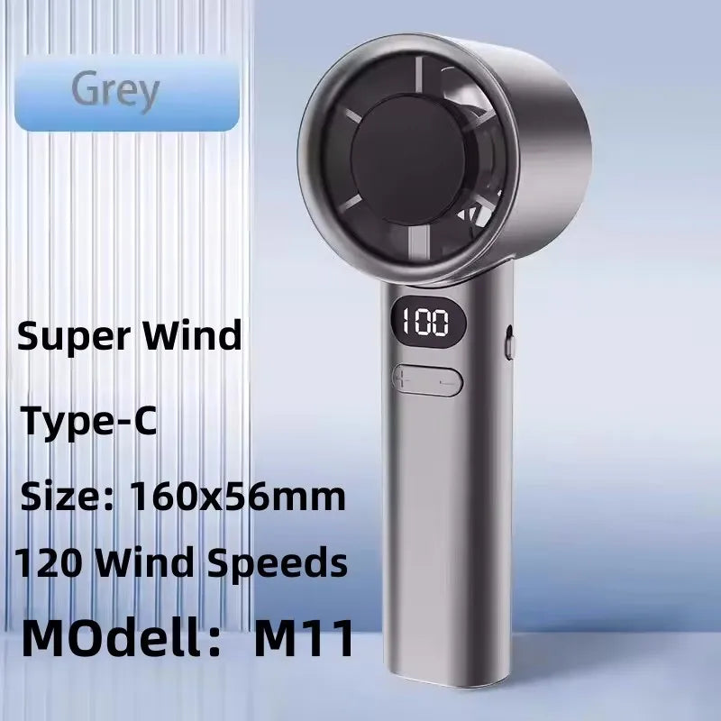 8000mAh USB Hanging Neck Fan Portable Bladeless