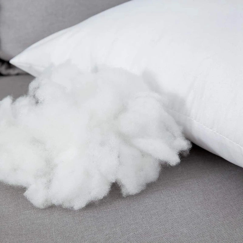 30x50cm 35x50cm 45x45cm 50x50cm Gift White Throw Pillow Insert Standard White Bounce Back Pillow Cushion Core Sofa Car Seat Home