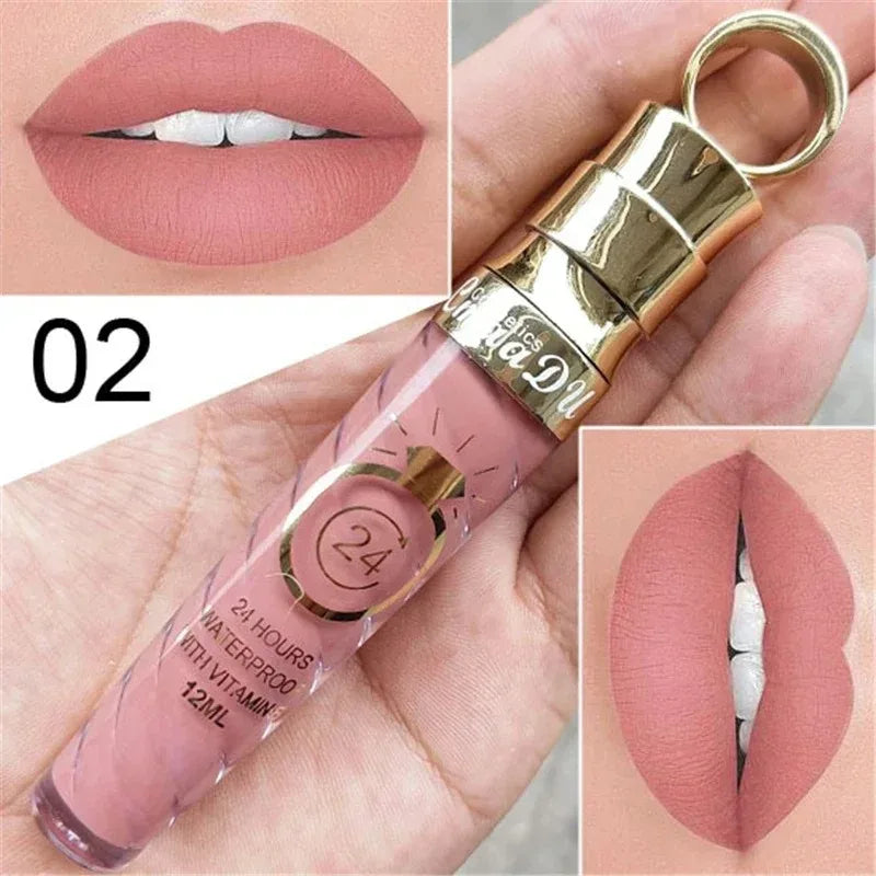 20 Colors Matte Liquid Lipstick Waterproof Long Lasting