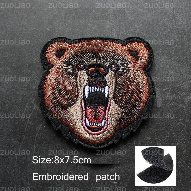 3D Embroidery Creative  Gold Coins and Stereo Eagles Armband