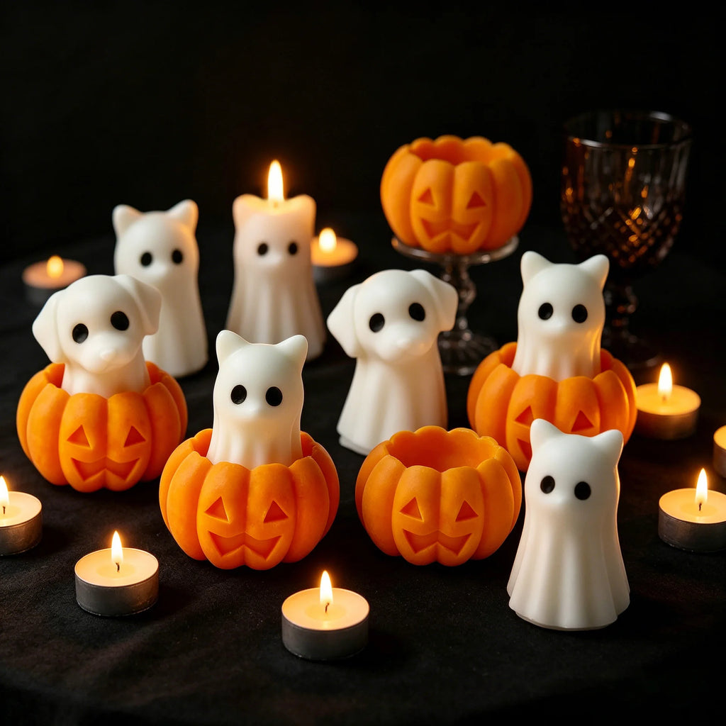 Halloween Animal Spook Aroma Candle Silicone