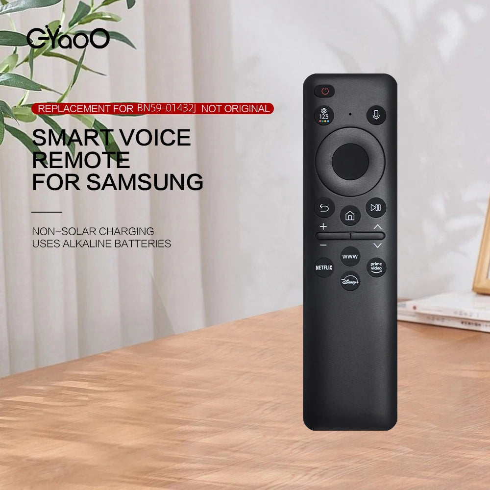 BN59-01432J Suitable For Samsung Smart TV Battery Remote Control Replacement Without Solar  Compatible with Neo QLED 8K 4K Serie