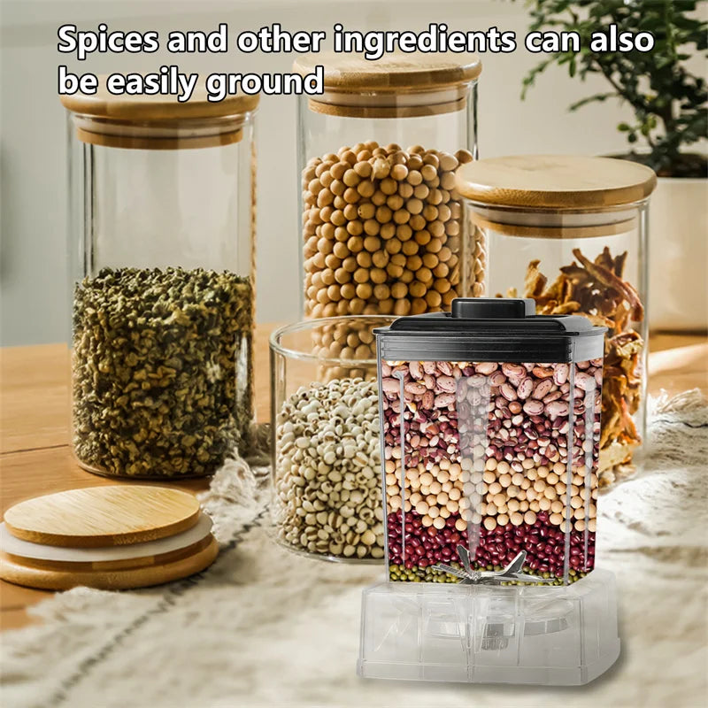6000W Powerful Blender Mixer Juicer Smoothie Maker