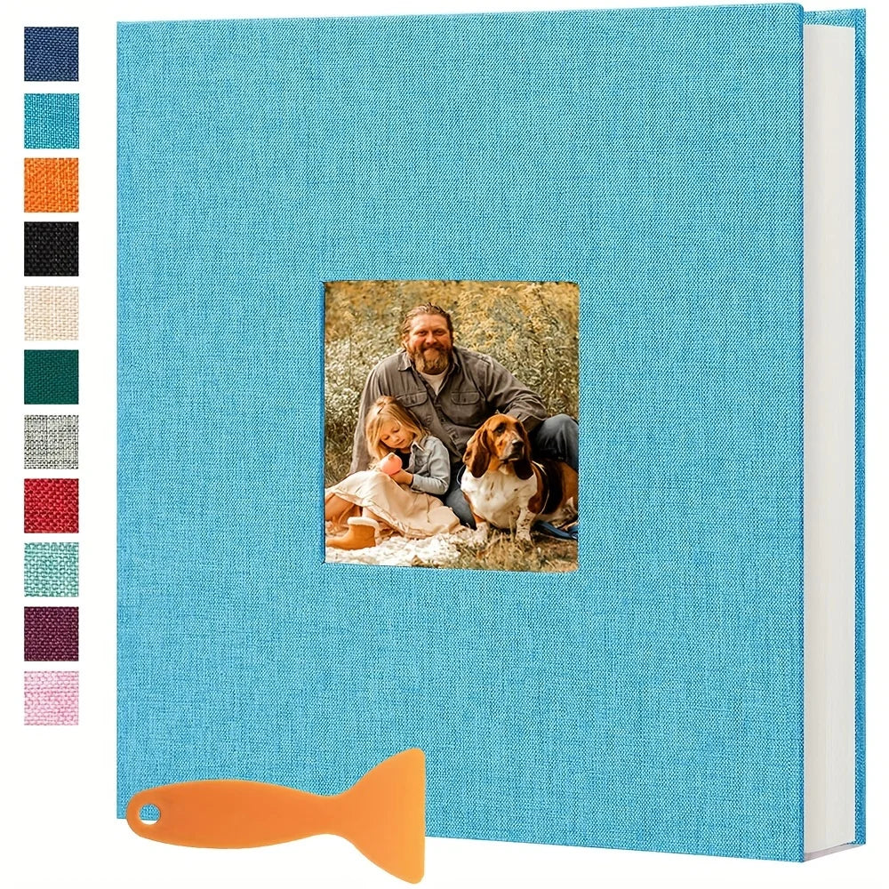 Large Photo Album Self-Adhesive  20 Sheets /40 Pages, Photo Storage