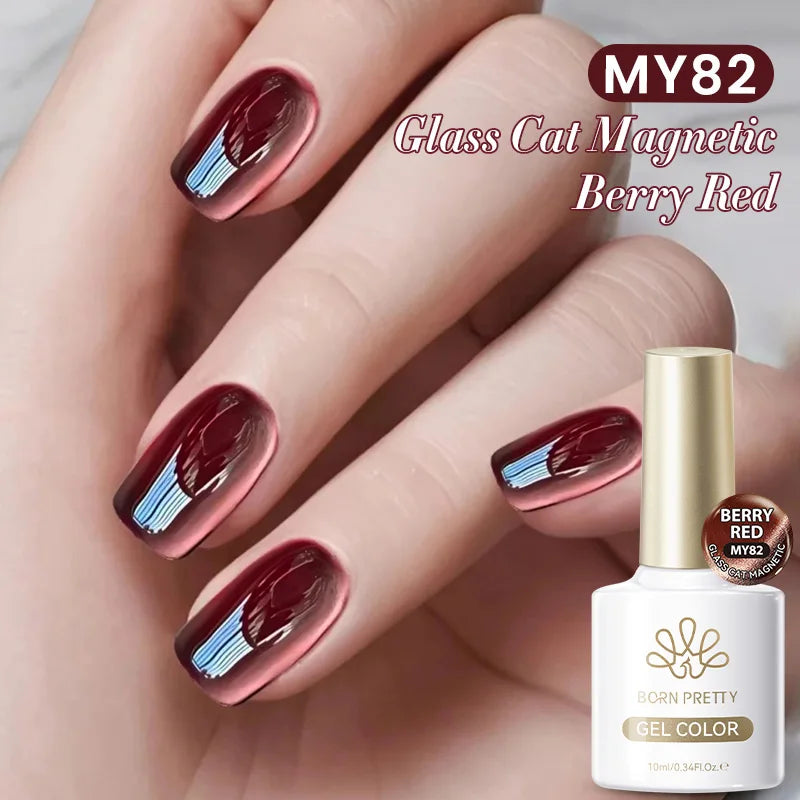 BORN PRETTY 117 Colors Cat Magnetic Gel Nail Polish 10ml