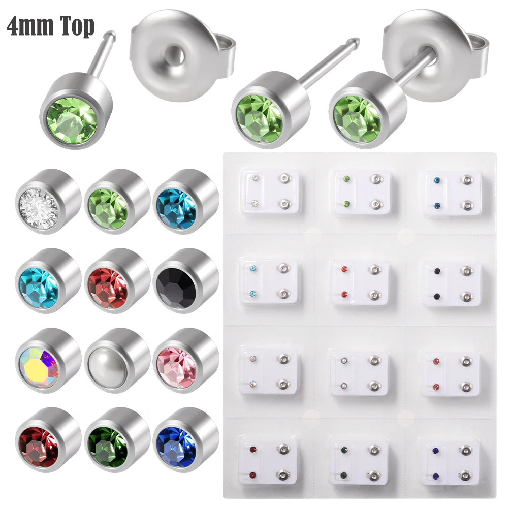 Professional Ear Piercing Gun Tool Set Steel Stud Earrings Safe