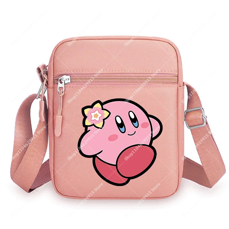 Star Kirbys Shoulder Bags Cute Cartoon Anime Crossbody Bag