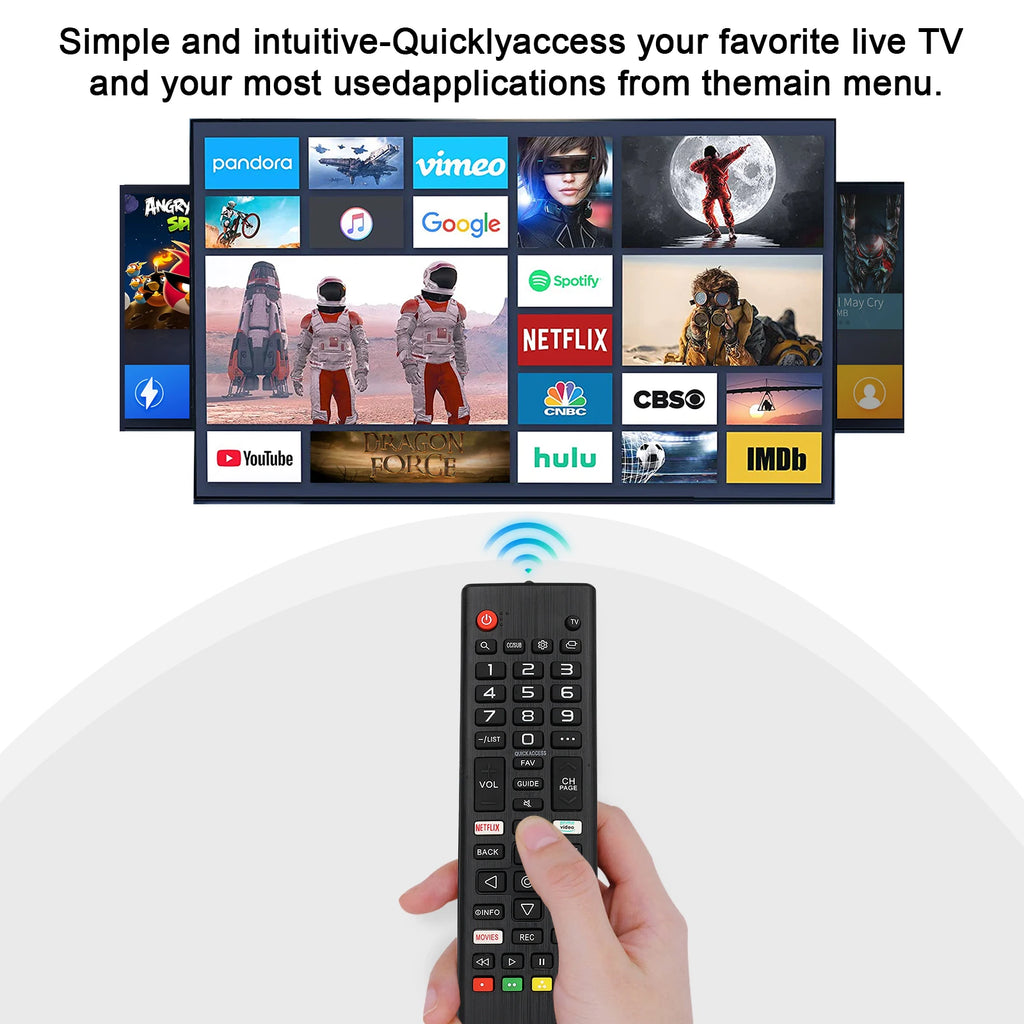 Tv Remote Control Akb 75675304   For Lg Smart Tvs Compatible with Tv Models 32Lm5620Bpua 32Lm570Bpua 32Lm620Bpua 32Lm630B