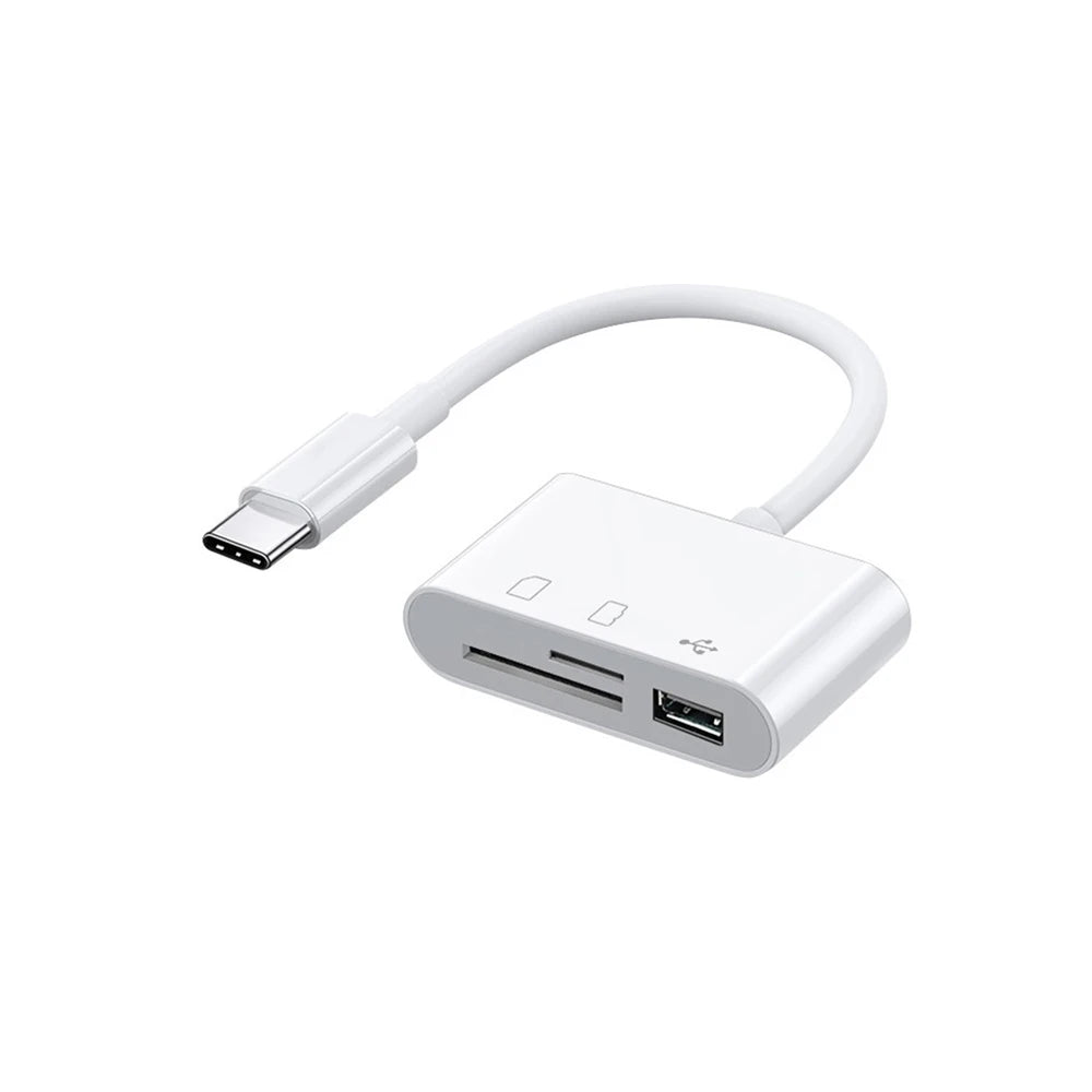 Type C OTG Adapter TF/SD Card Reader For Xiaomi Oneplus iPhone