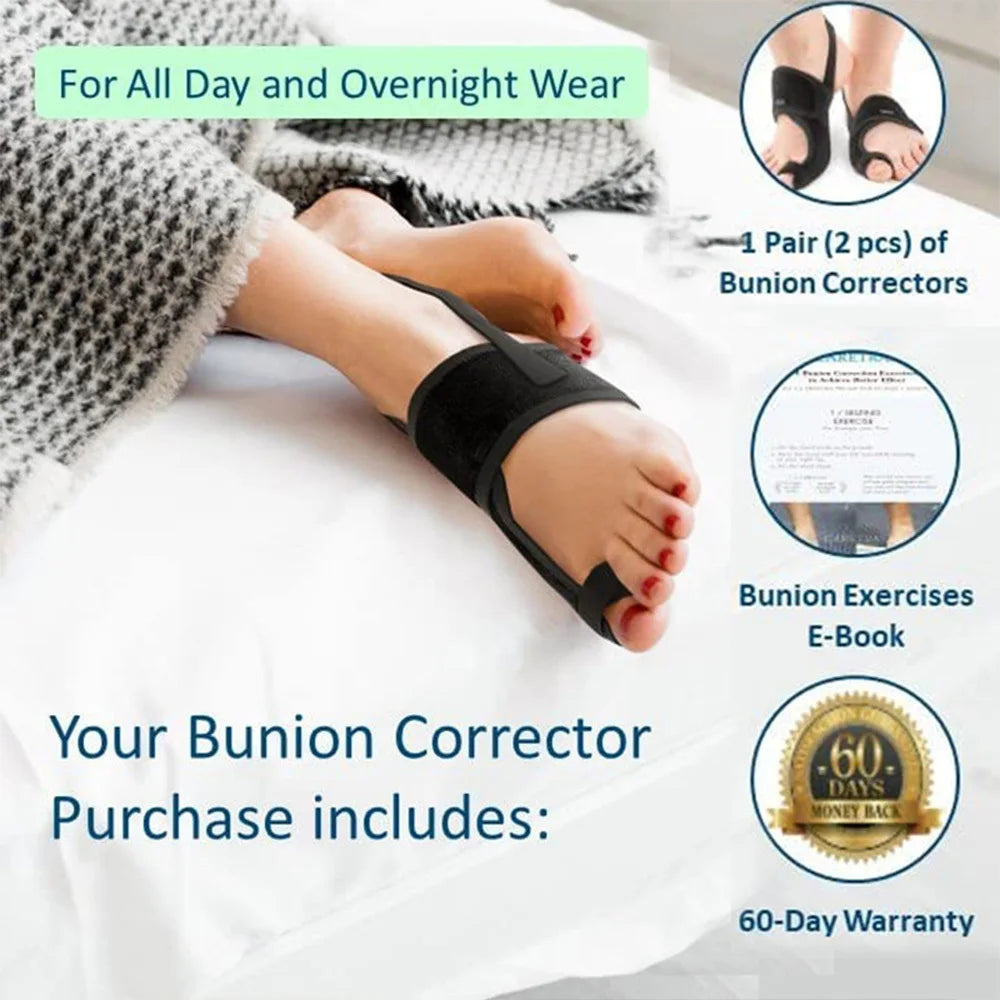 Toe Corrector Orthotics Bone Thumb Adjuster Hammer Protector Hallux Valgus Corrector Bunion Corrector Orthopedic Tool Care Tools