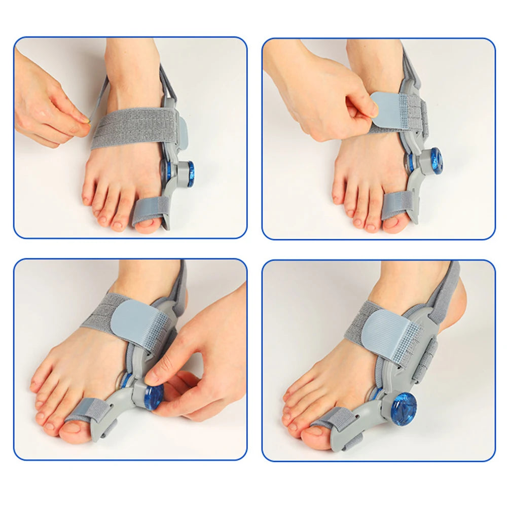 Hallux Valgus Correction foot corrector Bunion Splint Big Toe Straightener Orthopedic Corrector Pedicure Bunion Protector Toes