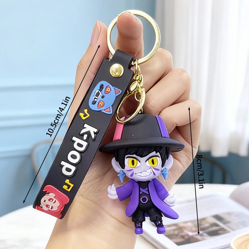 Anime Girl Group Idol Keychain Group Rumi Mira Zoey Anime Character