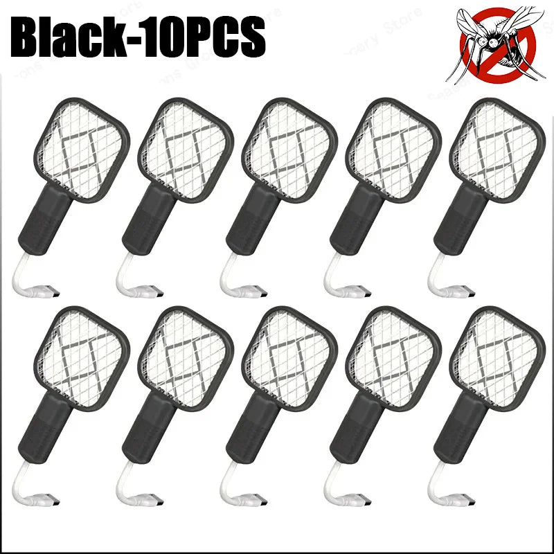 USB Mosquito Swatter Trap Electric Shock Mini Fly Bug Zapper