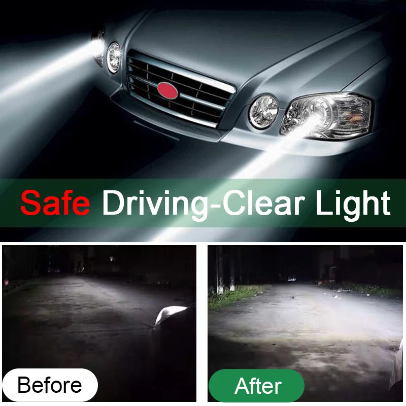 Car Headlight Restoration Polishing Kits Headlamp Scratch Remover Repair