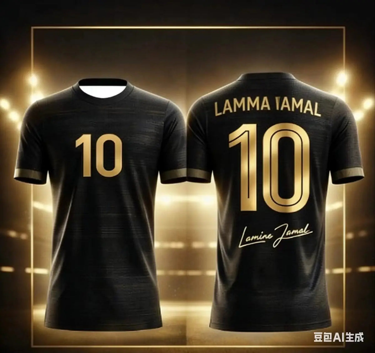 Lamine Yamal #10 Barcelona Soccer Jersey