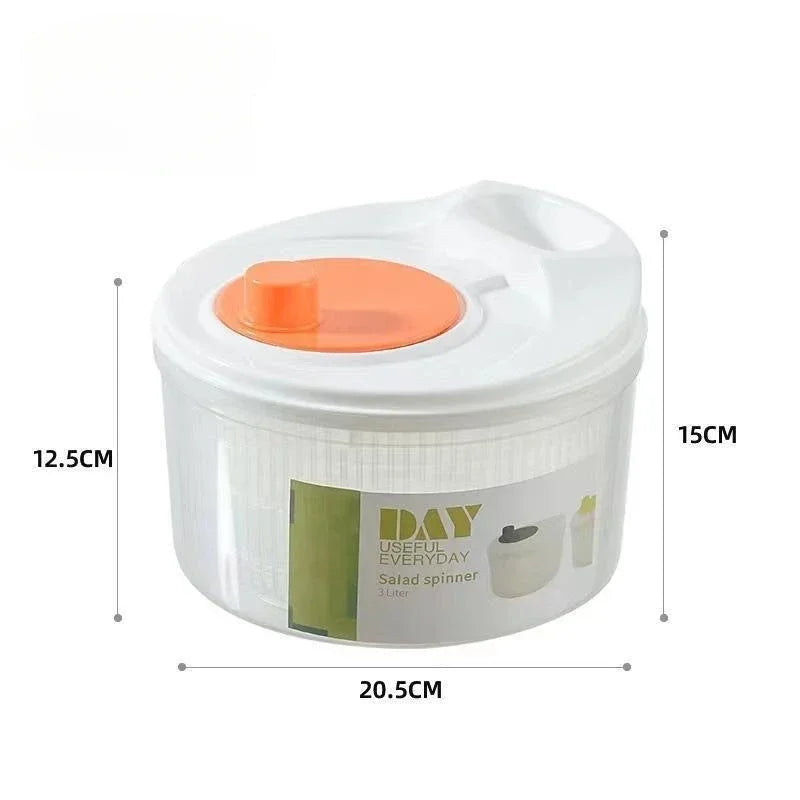 Multifunction Salad Spinner Lettuce Dryer Manual Vegetable