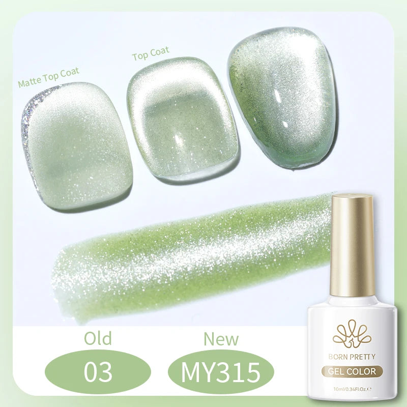BORN PRETTY 117 Colors Cat Magnetic Gel Nail Polish 10ml