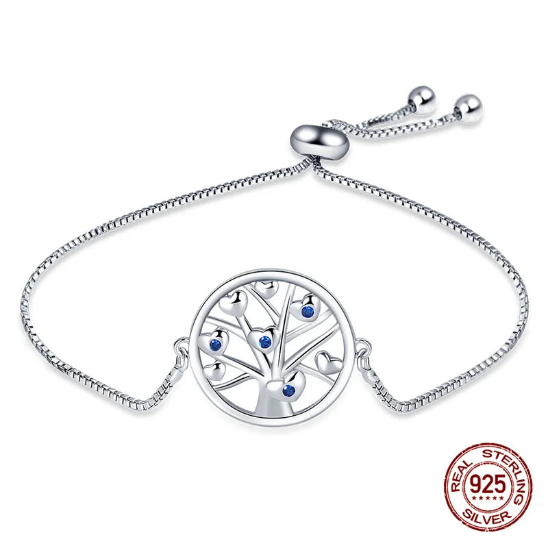 Sparkling Star Bracelet 925 Silver Original One-Size-Fits-All Soft Links Bracelet Zircon Chain For DIY Charms Jewelry Gift New