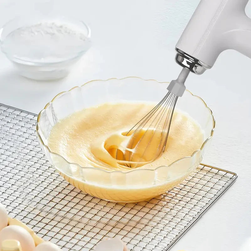 1 Portable Electric Mixer and Mixer - USB Charging,
