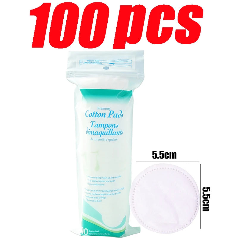 Disposable Soft and Breathable Circular Makeup Remover