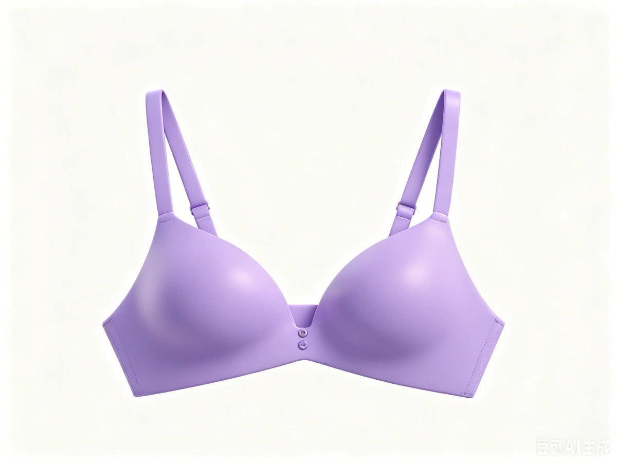 Ice Silk Seamless Wireless Bra Women Push Up Comfort Underwear 3/4 Cup Deep