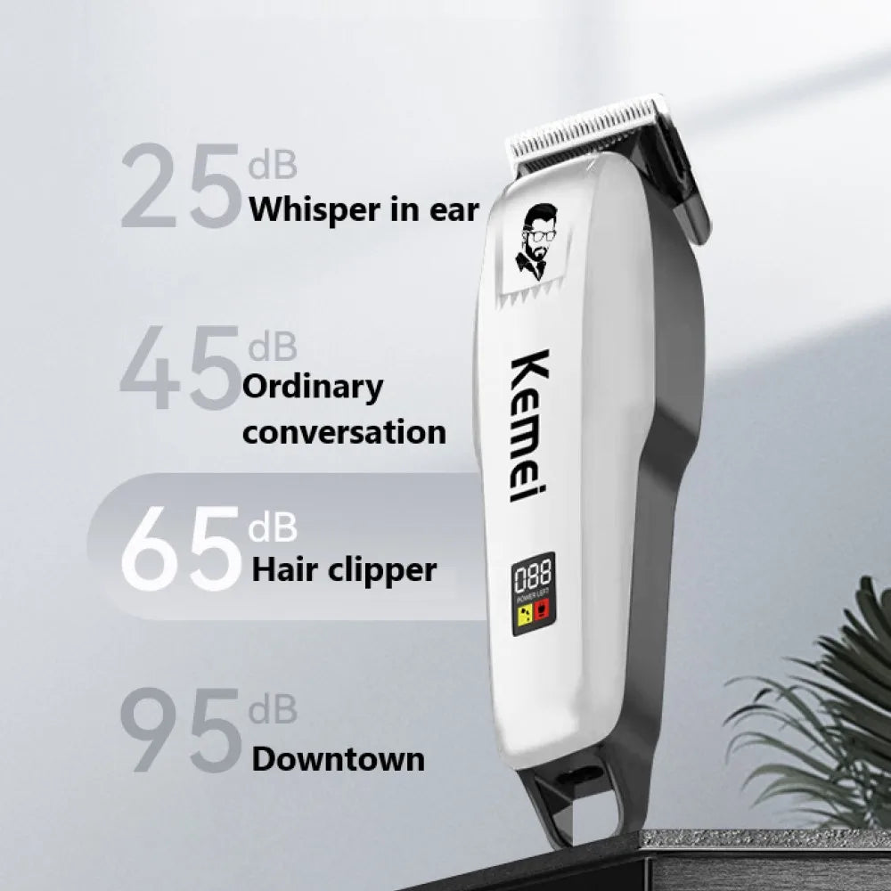 Kemei PG809A Professional Hair Clipper Rechargeable Hair Trimmer