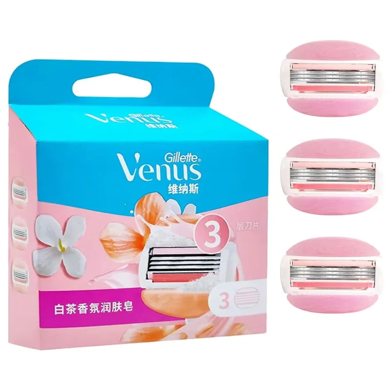 Gillette Venus Women's Razor ComfortGlide White Tea Blade Refills