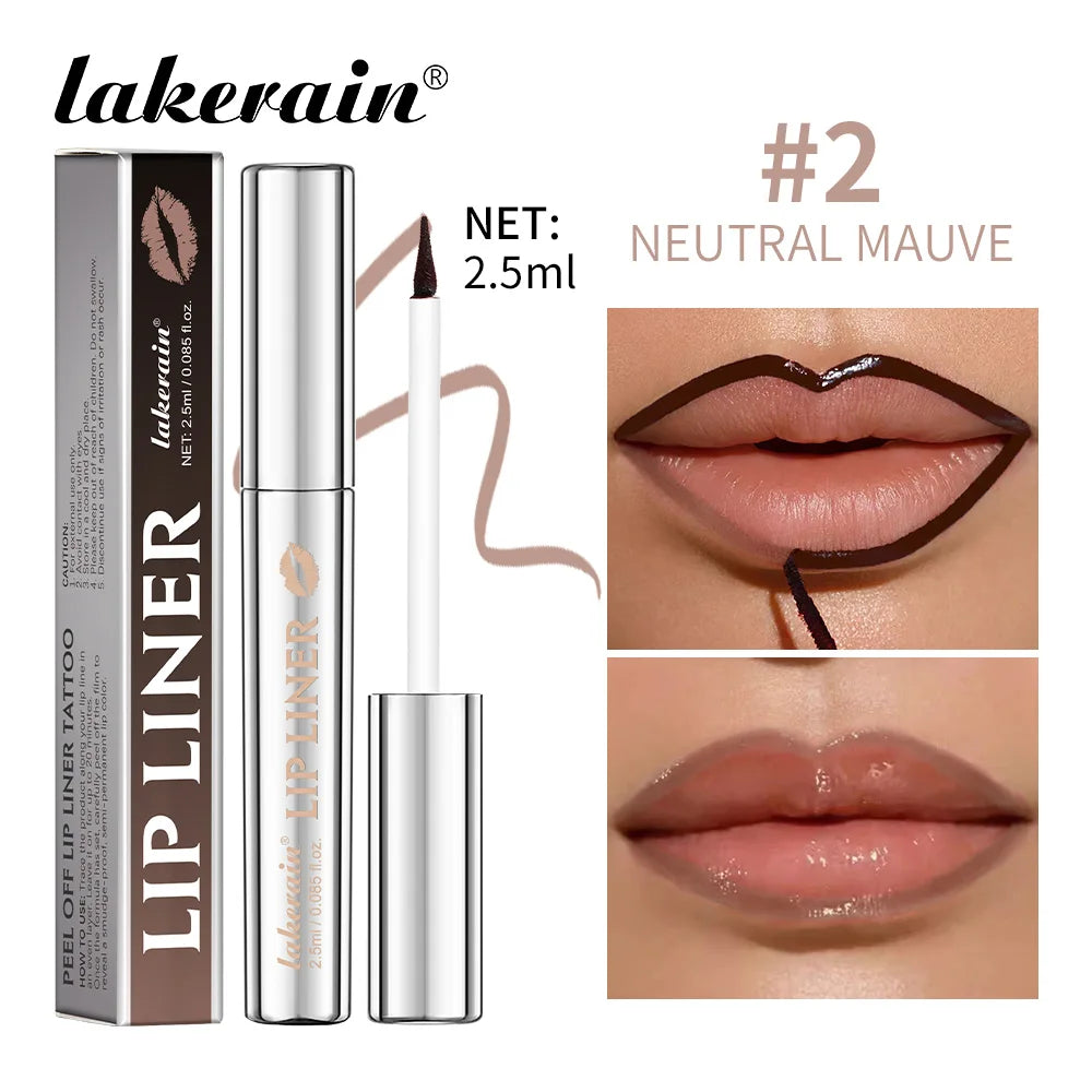 Magic Peel Off Lip Cosmetic Matte Lip Liner Pencil Long Lasting Waterproof