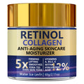 Retinol Collagen Hyaluronic Acid. Anti-Aging Moisturizer 5X Firming Lift.