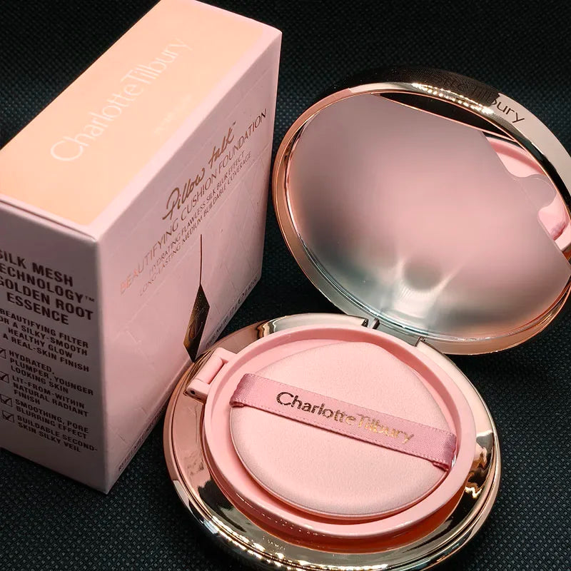 Hot CT Pink Two-tone Blush Lasting Beauty Makeup Diamond Gold
