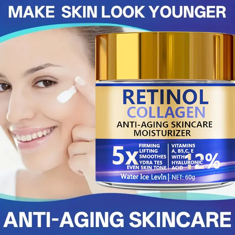 Retinol & Collagen Face Cream 60g, Anti-Aging
