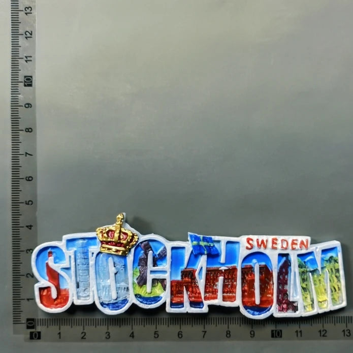 Sweden Amorous Feelings Fridge Magnets Tourist Souvenirs Crafts Refrigerator magnet Decoration Articles Handicraft Gifts