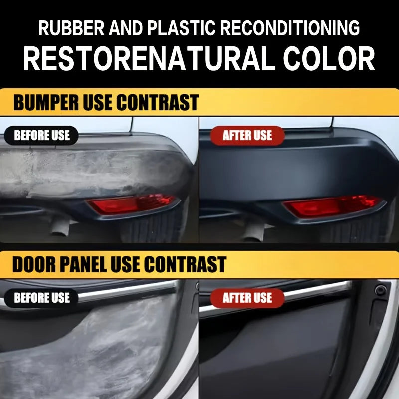 Auto Plastic Restorer Back To Black Gloss Car Cleaning Products Autos Polish And Repair Coating Renovator For Cars Detailing