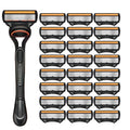 Layer Manual Men's Shaving Razor/Replacement Blades,