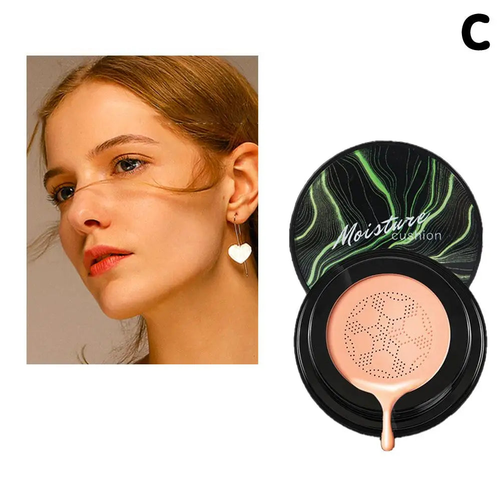 Mushroom Head Air Cushion CC Cream Moisturizing Foundation Concealer Whitening Oil-control Face Base Makeup Cosmetics