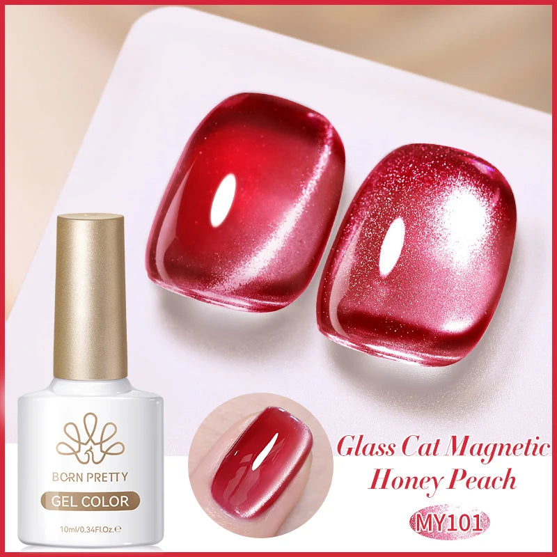 BORN PRETTY 117 Colors Cat Magnetic Gel Nail Polish 10ml