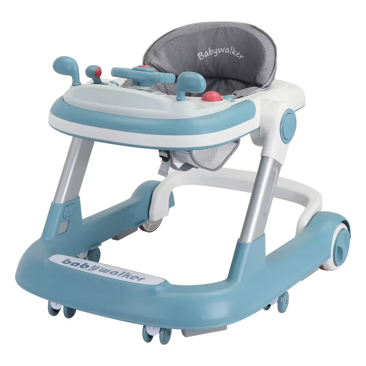 2 in 1 Baby Walker, Toddler Baby Push Walker with Removable Feeding